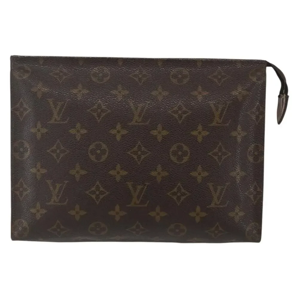 Louis Vuitton Monogram Poche Toilette 26 Pouch Brown